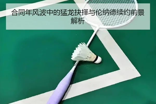 合同年风波中的猛龙抉择与伦纳德续约前景解析（leyu）